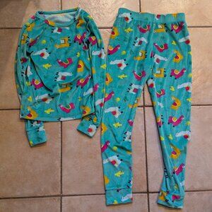 Cat & Jack Snuggly Soft Llama PJs